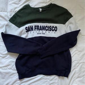 SF california crewneck